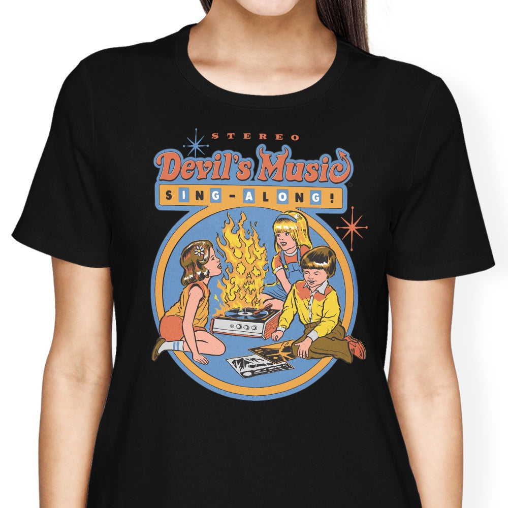 Devil's Music Sing-Along - Women's Apparel T-Shirts, Hoodie, Sweatshirt | ZylaModa.com (Image 2)