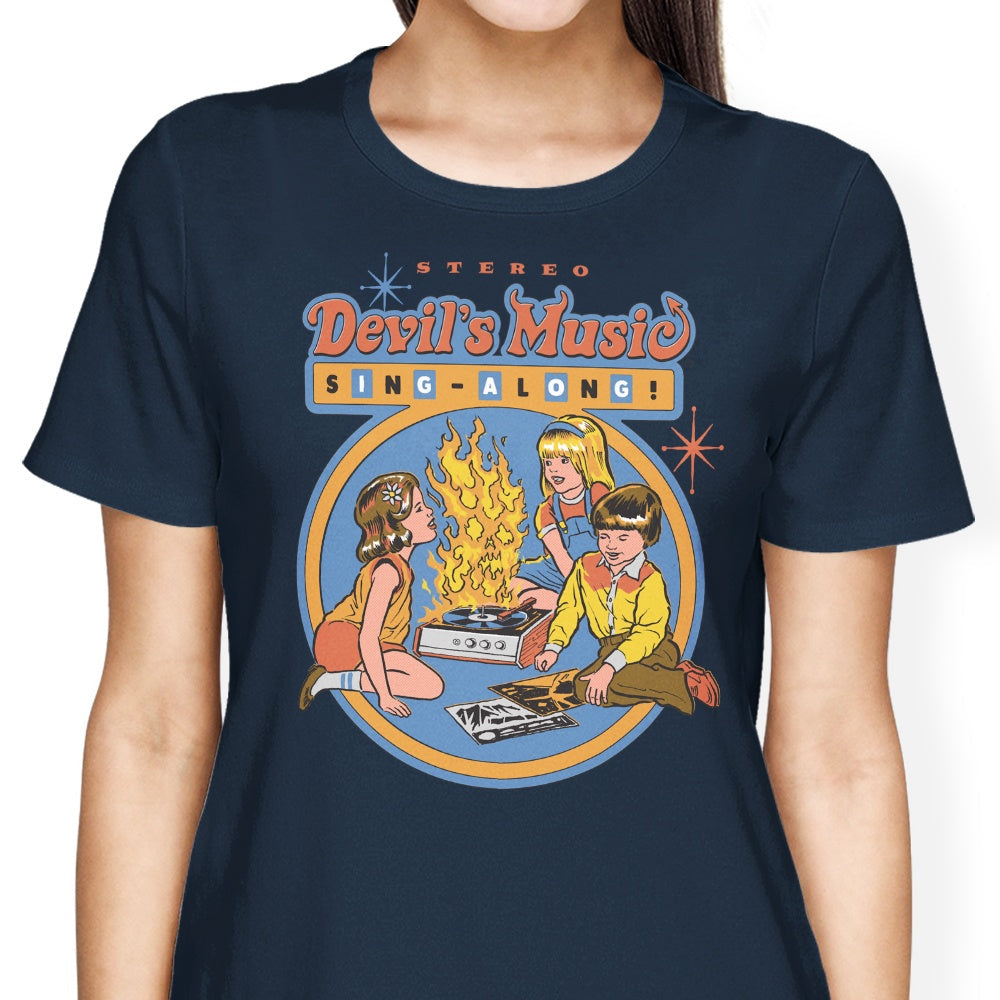 Devil's Music Sing-Along - Women's Apparel T-Shirts, Hoodie, Sweatshirt | ZylaModa.com (Image 5)