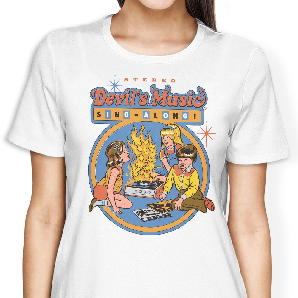 Devil's Music Sing-Along - Women's Apparel T-Shirts, Hoodie, Sweatshirt | ZylaModa.com (Image 4)