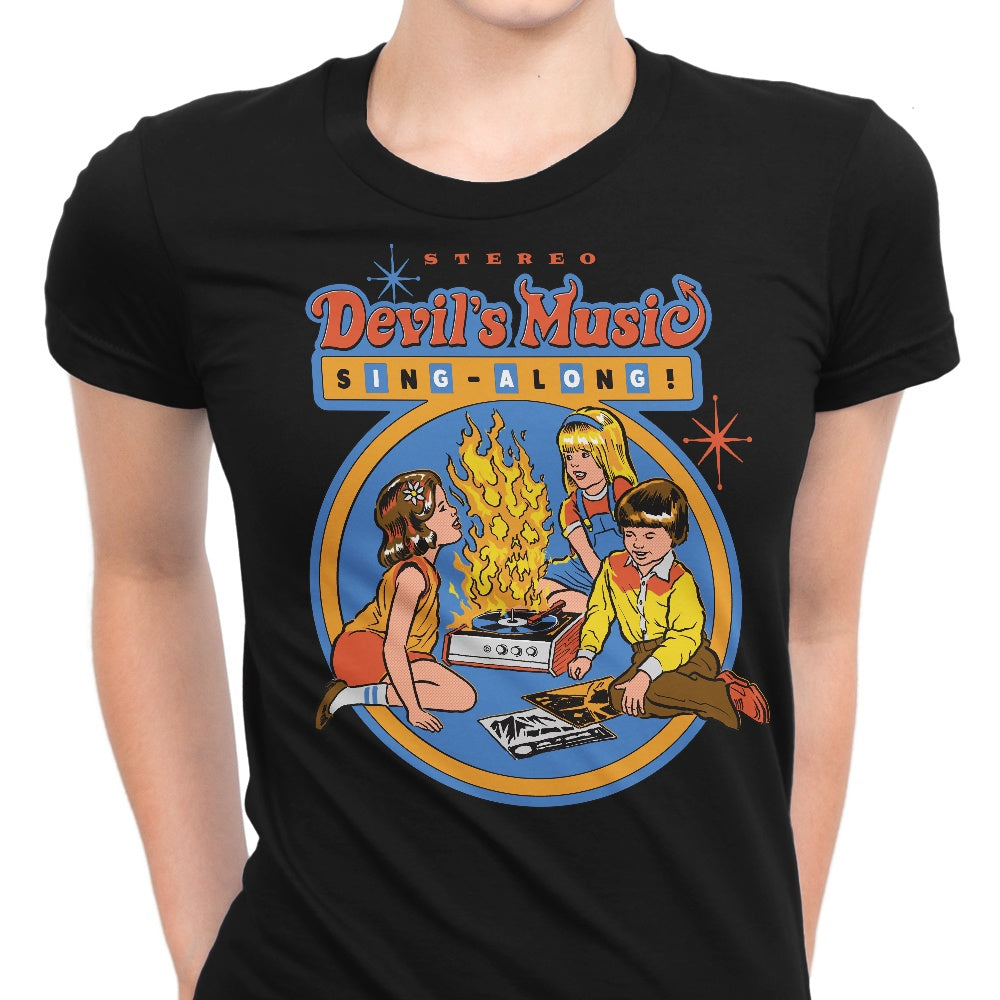 Devil's Music Sing-Along - Women's Apparel T-Shirts, Hoodie, Sweatshirt | ZylaModa.com (Image 1)