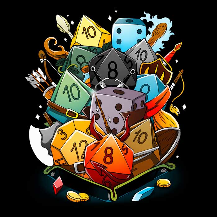 Dice Holder - Hoodie T-Shirts, Sweatshirt | ZylaModa.com (Image 2)