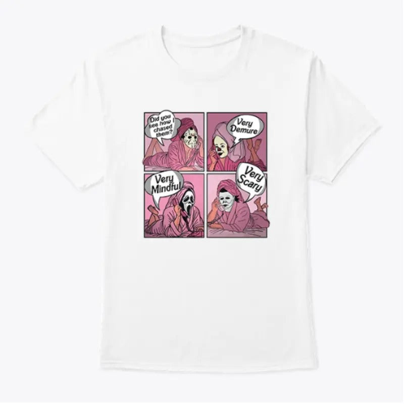 Did You See How I Chased Them Very Demure Very Mindful Very Scary Shirt, Halloween Gift, Halloween Tshirt, Gift for him,...