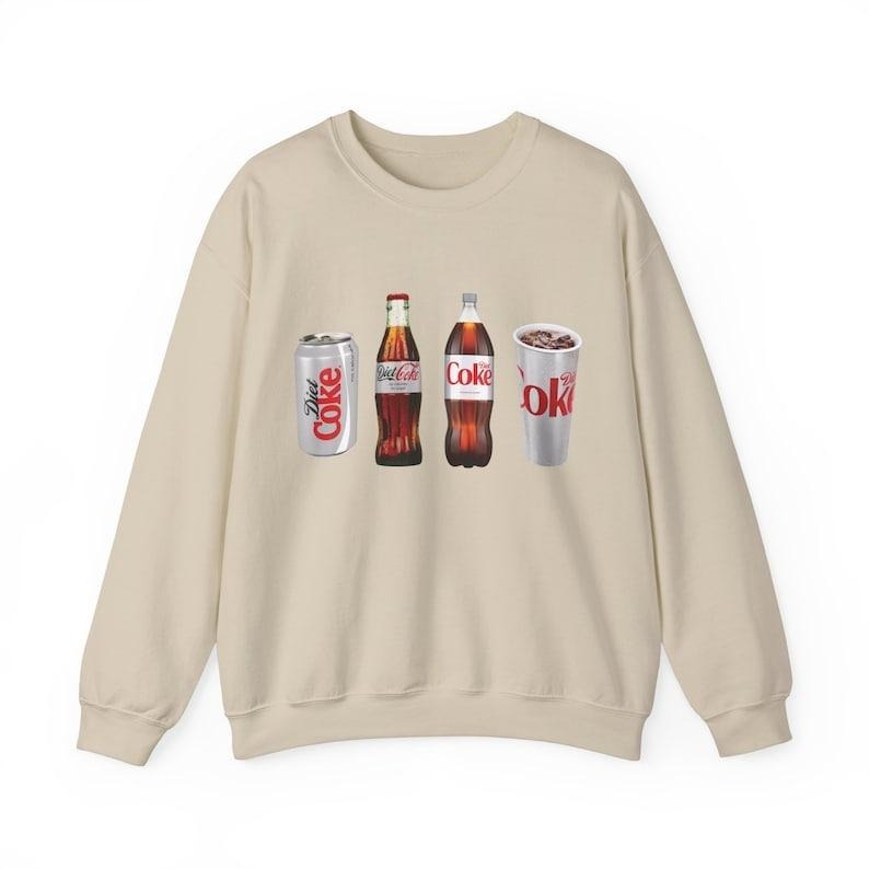 Diet Coke Crewneck Sweatshirt T-Shirts, Hoodie | ZylaModa.com