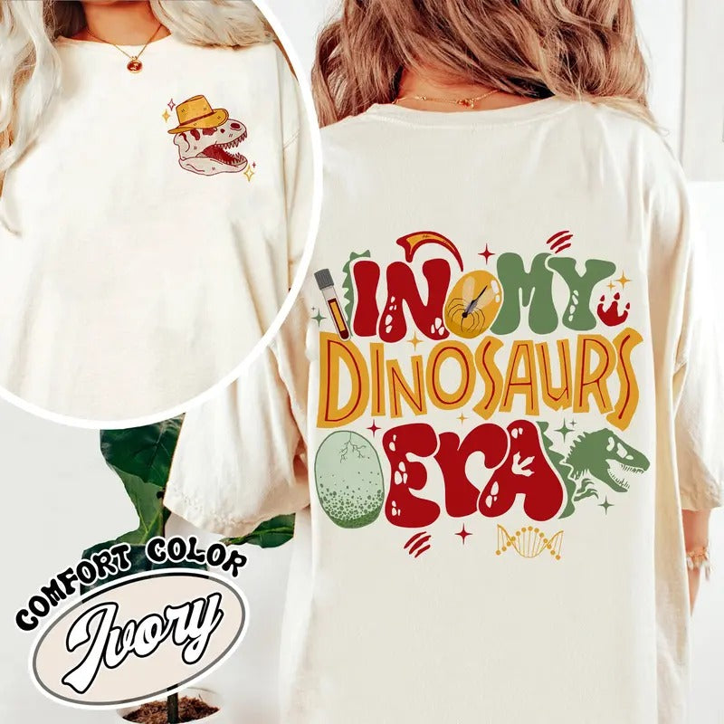 Dinosaur Comfort Color Shirts, in My Dinasours Era Shirt, Cute Dinosaur Shirt, Family Dinosaur Shirt, Universal Park...