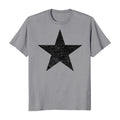 Distressed Black Star Men's T-Shirt Hoodie, Sweatshirt | ZylaModa.com