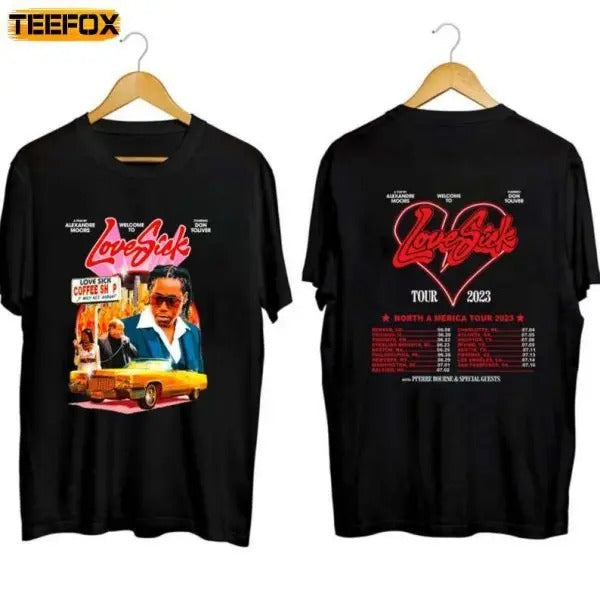 Don Toliver Love Sick Tour 2023 Concert Music T-Shirt Hoodie, Sweatshirt | ZylaModa.com