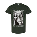 Don't be a lady be a legend 2 Sides Shirt, Stevie Nicks Shirt, Full Color, Full Size Classic Cotton Hoodie, Sweatshirt