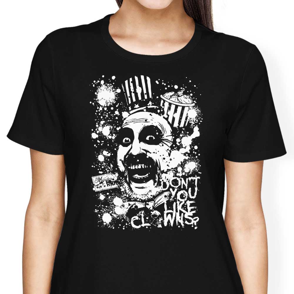 Don't You Like Clowns - Women's Apparel T-Shirts, Hoodie, Sweatshirt | ZylaModa.com (Image 3)