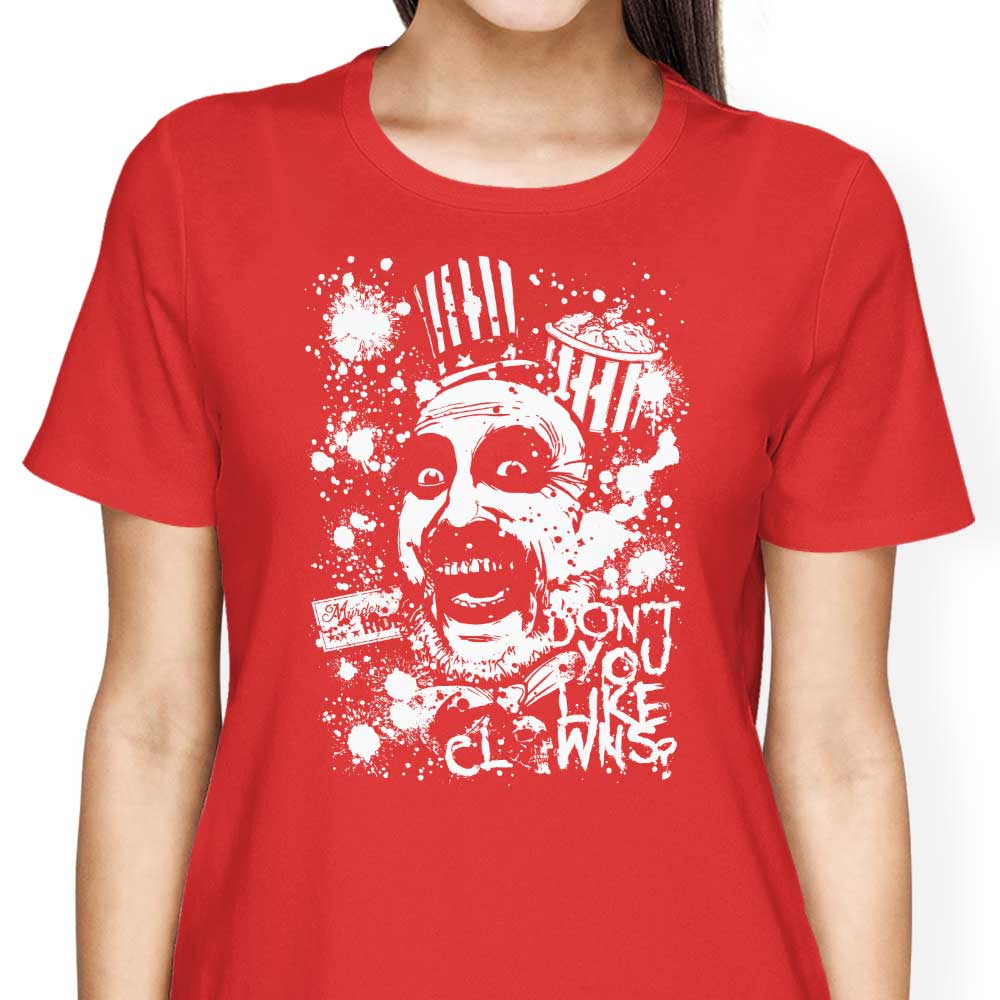 Don't You Like Clowns - Women's Apparel T-Shirts, Hoodie, Sweatshirt | ZylaModa.com (Image 5)