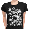 Don't You Like Clowns - Women's Apparel T-Shirts, Hoodie, Sweatshirt | ZylaModa.com (Image 1)