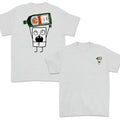 Doodlebob Jagermeister 2 Sided Unisex T-Shirt, For Men, For Women, Gift For All Menswear Top, Cotton, Crew Neck Hoodie,...