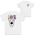 Doodlebob Miler Lite Essential 2 Sided T-Shirt, Funny Drinking T-Shirt, Miler Lite T-Shirt ,For Men