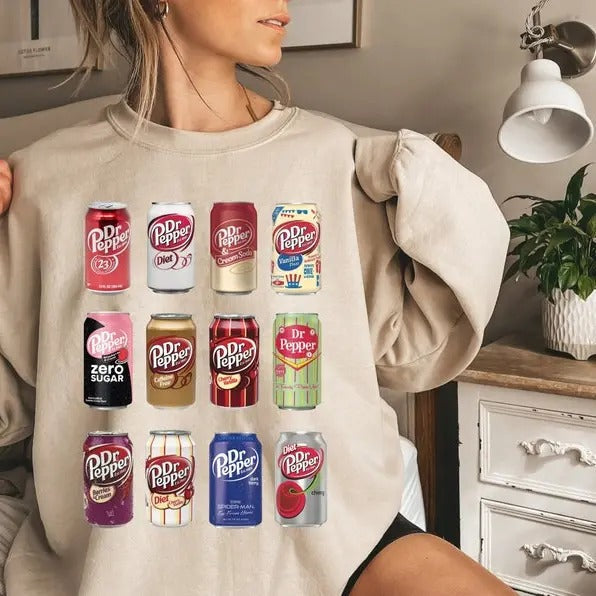 Dr Pepper Sweater, Dr. Pepper Sweatshirt T-Shirts, Hoodie | ZylaModa.com