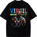 Drake 8AM IN CHARLOTTE For All The Dogs Virgil Tribute Graphic Black T-Shirt Hoodie, Sweatshirt | ZylaModa.com
