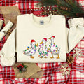 Duck Christmas Sweatshirt, Christmas Ducks Shirt, Funny Christmas Gifts, Funny Christmas Duck Sweatshirt, Duck Christmas...