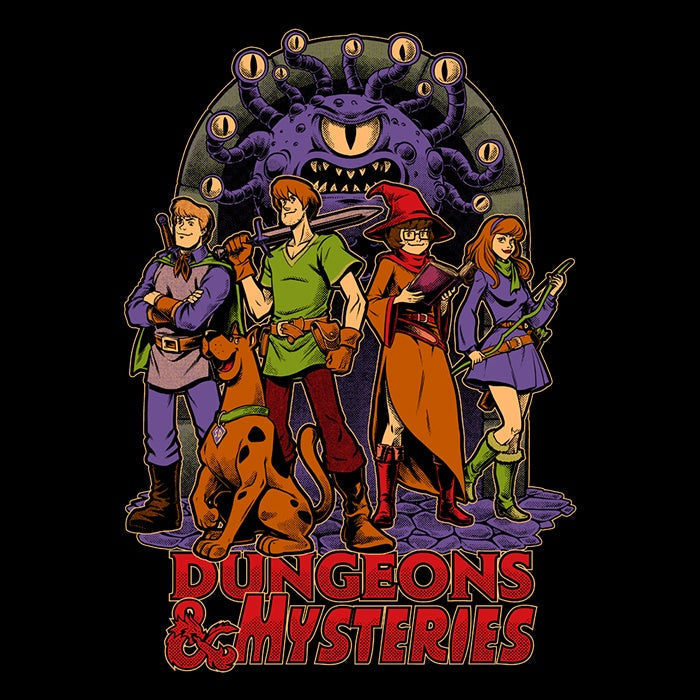 Dungeons and Mysteries - Men's Apparel T-Shirts, Hoodie, Sweatshirt | ZylaModa.com (Image 2)