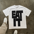 WEIRD AL 'EAT IT' HEAVYWEIGHT WHITE T-SHIRT Hoodie, Sweatshirt | ZylaModa.com (Image 1)