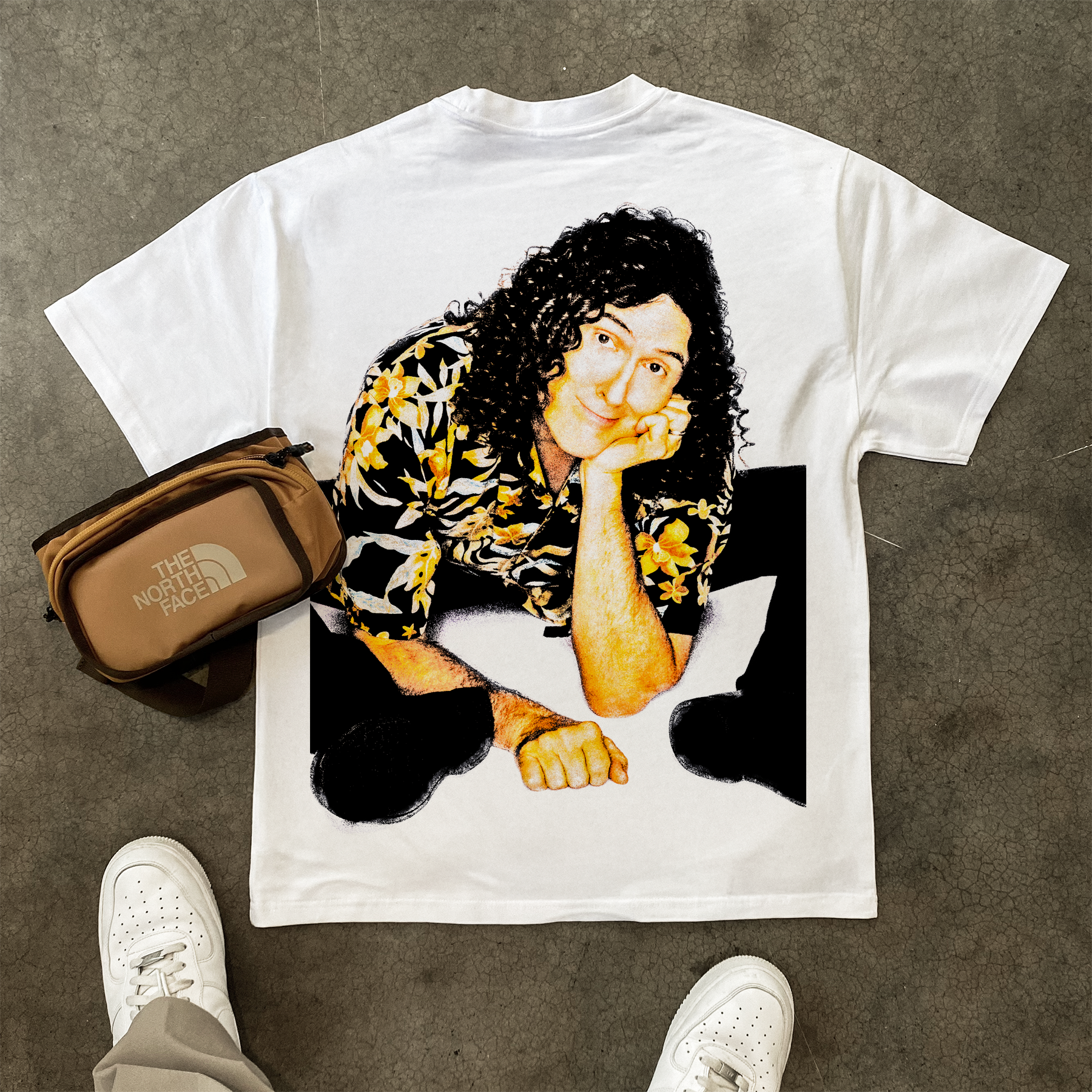 WEIRD AL 'EAT IT' HEAVYWEIGHT WHITE T-SHIRT Hoodie, Sweatshirt | ZylaModa.com (Image 2)