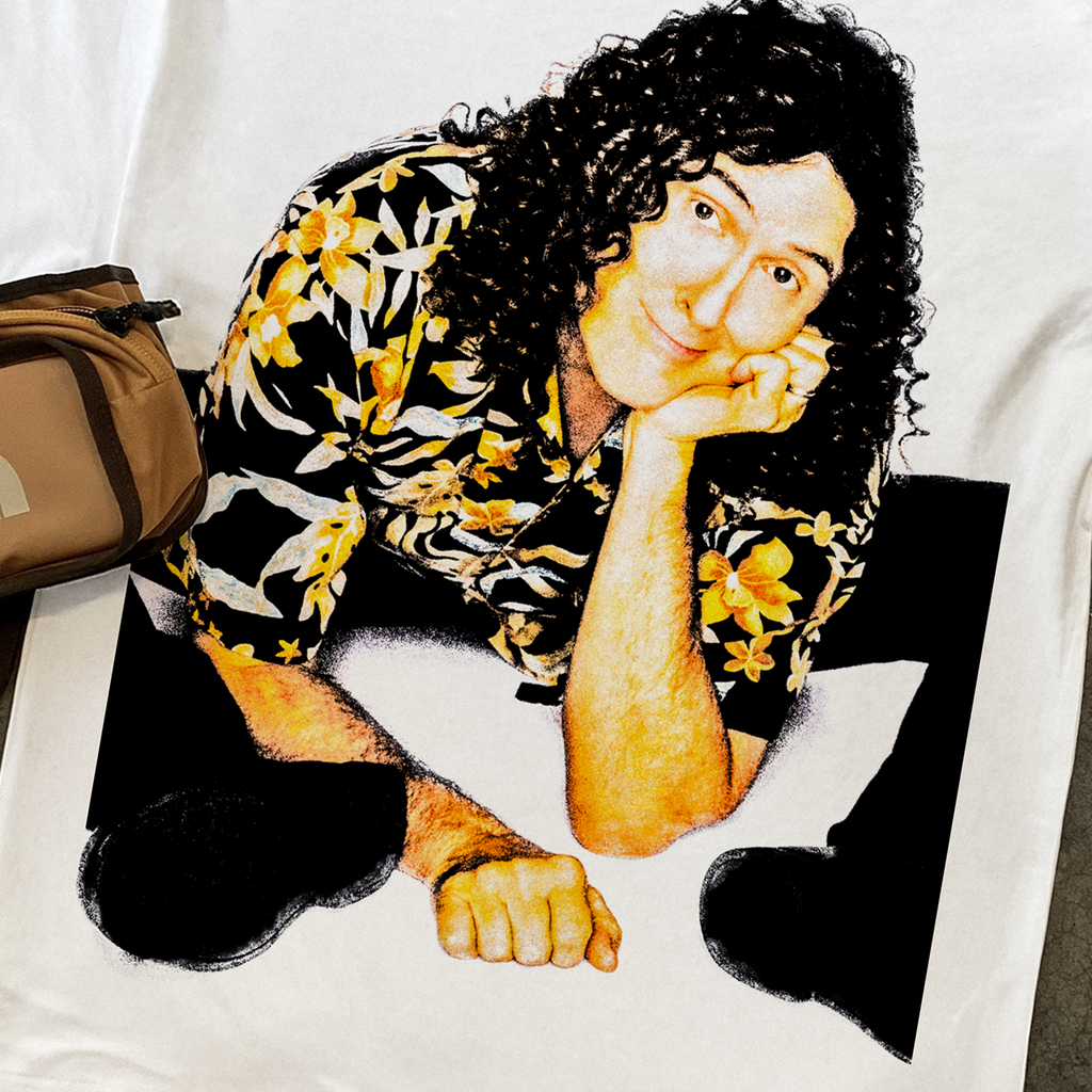 WEIRD AL 'EAT IT' HEAVYWEIGHT WHITE T-SHIRT Hoodie, Sweatshirt | ZylaModa.com (Image 3)