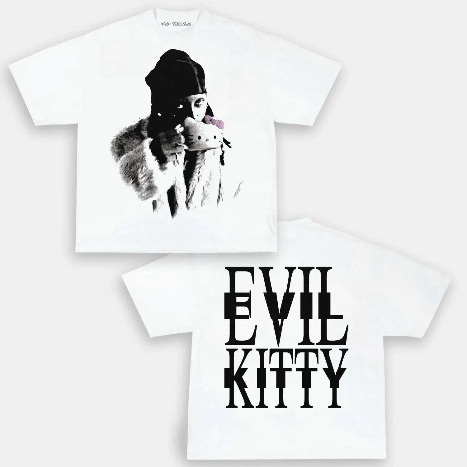 EVIL KITTY TEE - [DS] Hoodie, Sweatshirt | ZylaModa.com (Image 1)