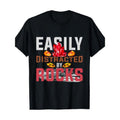 Easily distracted Rock Geology T-shirt -100% cotton Made in USA Hoodie, Sweatshirt | ZylaModa.com