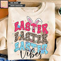 Easter Bunny Coquette Sweatshirt Happy Easter Brushstroke Girls Bunny Ears Jesus Easter Gift T-Shirts, Hoodie | ZylaModa.com
