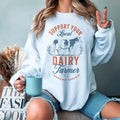 Eat Local Breastfeeding Sweatshirt Breastmilk Sweater Moms Milk Crewneck Moms Boobery Jumper Baby Shower Gift for New Mom...