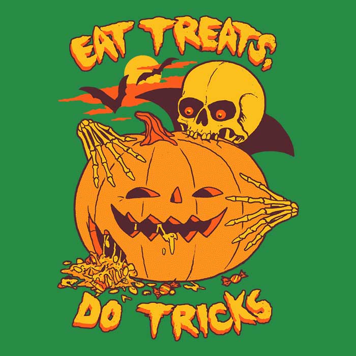 Eat Tricks, Do Treats - Sweatshirt T-Shirts, Hoodie | ZylaModa.com (Image 2)