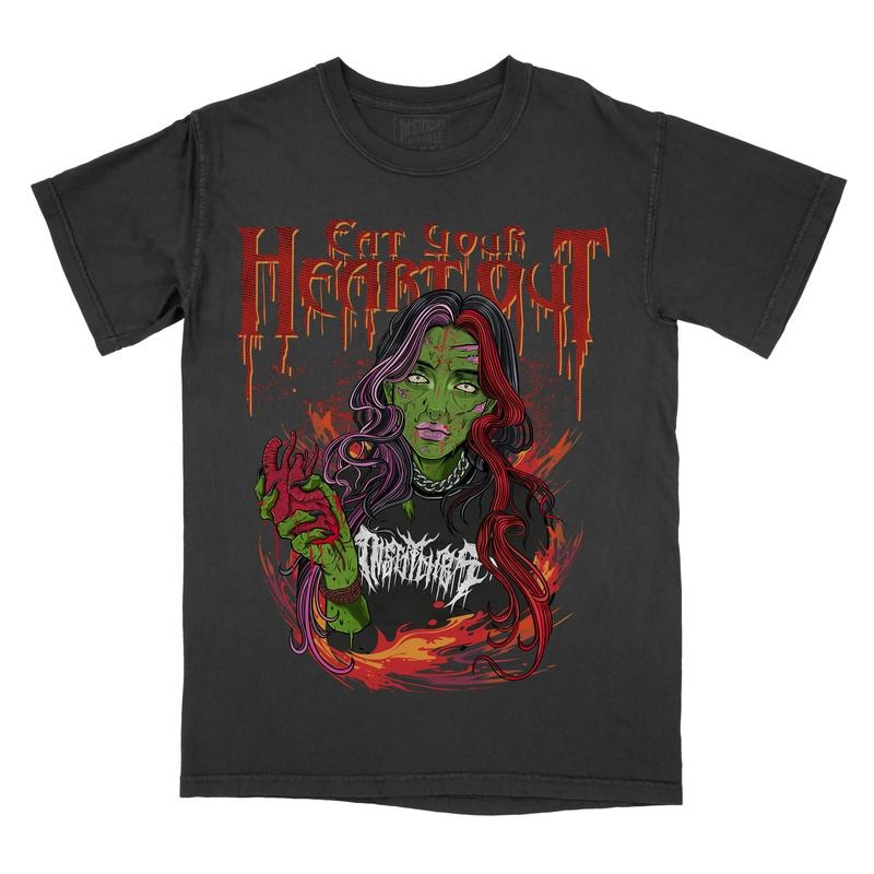 Eat Your Heart Out - Comfort Colors Graphic Tee Hoodie, Sweatshirt | ZylaModa.com