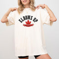 Elbows Up Comfort Colors Shirt, Canadian Pride T-shirt, Canada 1867 Graphic Tee, Never 51 Clothing, Canada Forever...