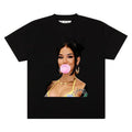 Elevate Your Wardrobe with the Jhene Bubblegum Rap Style Tee Shirt
