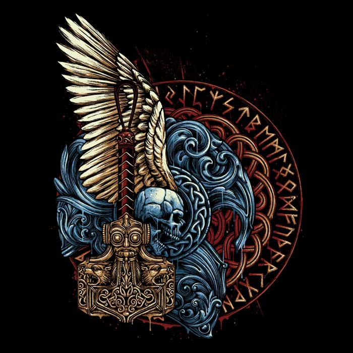 Emblem of Thunder - Women's Apparel T-Shirts, Hoodie, Sweatshirt | ZylaModa.com (Image 2)