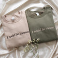 Embroidered I Could Be Meaner Sweatshirt, Spicy Attitude Sweater, Confident Crewneck, Funny Parent Shirt, Mean Friend...