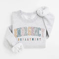 Emergency Department Sweatshirt, ER Nurse Shirt, Nurse Life Shirt, Nursing School Shirt, Nurse Week, Nurse Sweatshirt,...