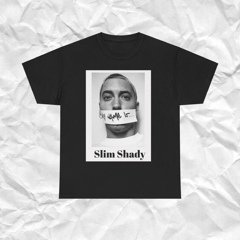 Eminem Slim Shady T-shirt, Eminem 90s Hip Hop T-Shirt Hoodie, Sweatshirt | ZylaModa.com