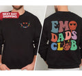 Emo Dads Club Shirt, Cool Dads Club Sweatshirt, Father's Day Crewneck, Cool Birthday Gift for Dad, Sweatshirt for Daddy ...