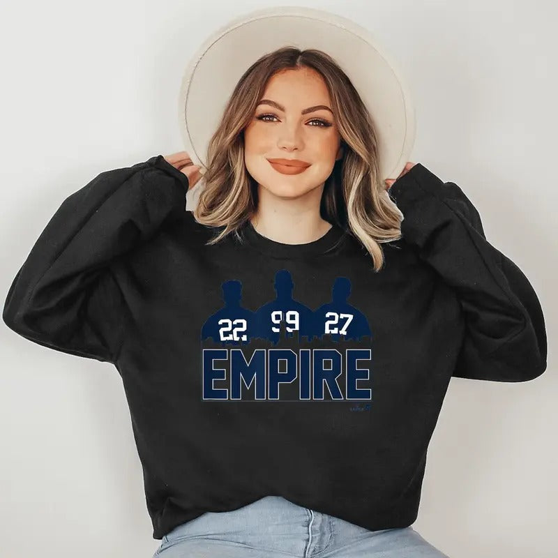 Empire_ Soto, Judge and Stanton - NY Baseball Sweatshirt T-Shirts, Hoodie | ZylaModa.com