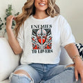 Enemies to Lovers Book Club T-Shirt, Bookish Sweatshirt, Reading Shirt, Book Lover Gift, Romance Reader, Dark Romance...