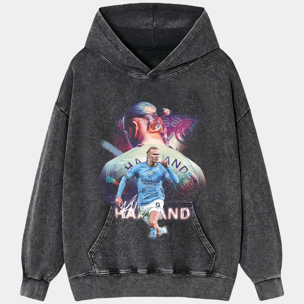 Erling Haaland 4.16 Tee Hoodie, Sweatshirt | ZylaModa.com (Image 2)