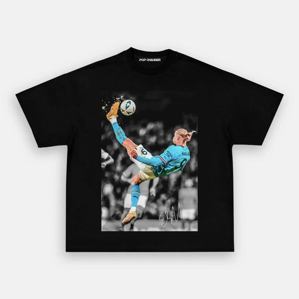 Erling Haaland Bicycle kick Tee Hoodie, Sweatshirt | ZylaModa.com (Image 5)