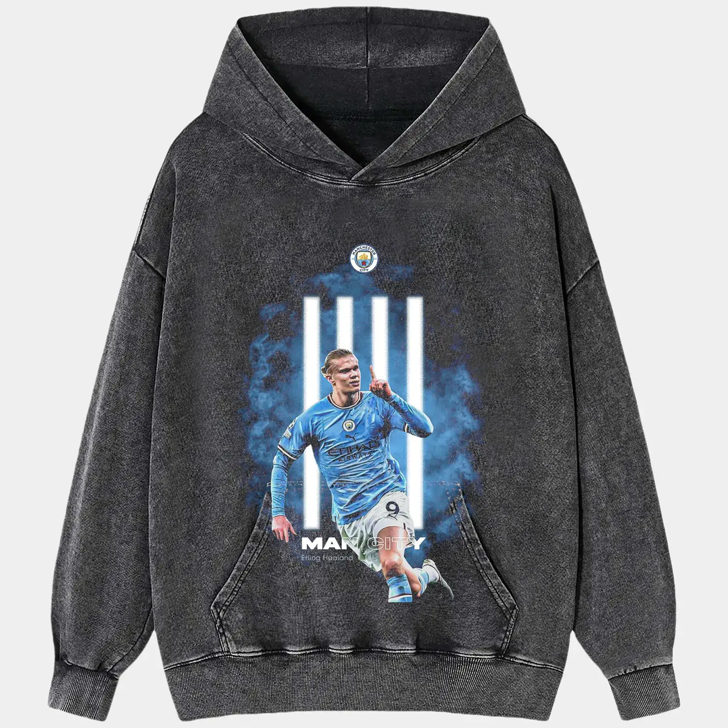 Erling Haaland Manchester City Tee Hoodie, Sweatshirt | ZylaModa.com (Image 2)