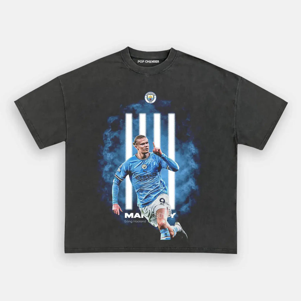 Erling Haaland Manchester City Tee Hoodie, Sweatshirt | ZylaModa.com (Image 4)