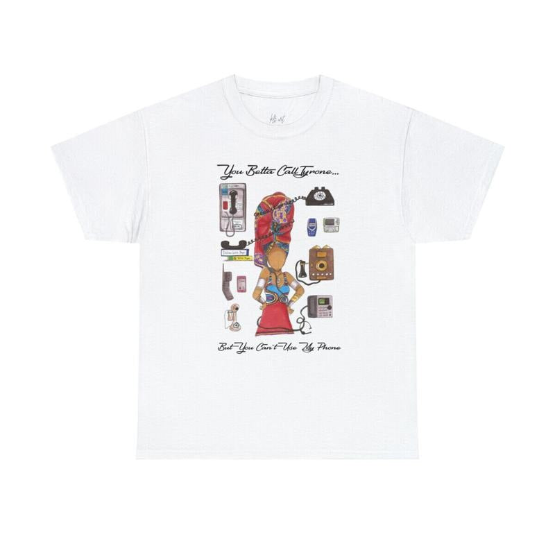 Erykah Badu Call Tyrone Illustration Unisex Graphic TShirt, graphic tees Hoodie, Sweatshirt | ZylaModa.com