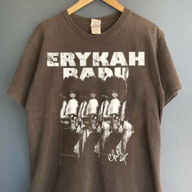 Erykah Badu Gifts for Fans, Graphic tour Shirt,Erykah Badu concert shirt, Erykah Badu 2024 shirt, 90s Music Rock, Gift...