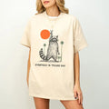 Everyday Is Trash Day Raccoon Shirt, Retro Sunset Shirt, Raccoon Lover Shirt, Cool Vintage Style Raccoon Shirt,...