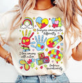 Everyone Communicates Differently Shirt, Autism Shirt Hoodie, Sweatshirt | ZylaModa.com
