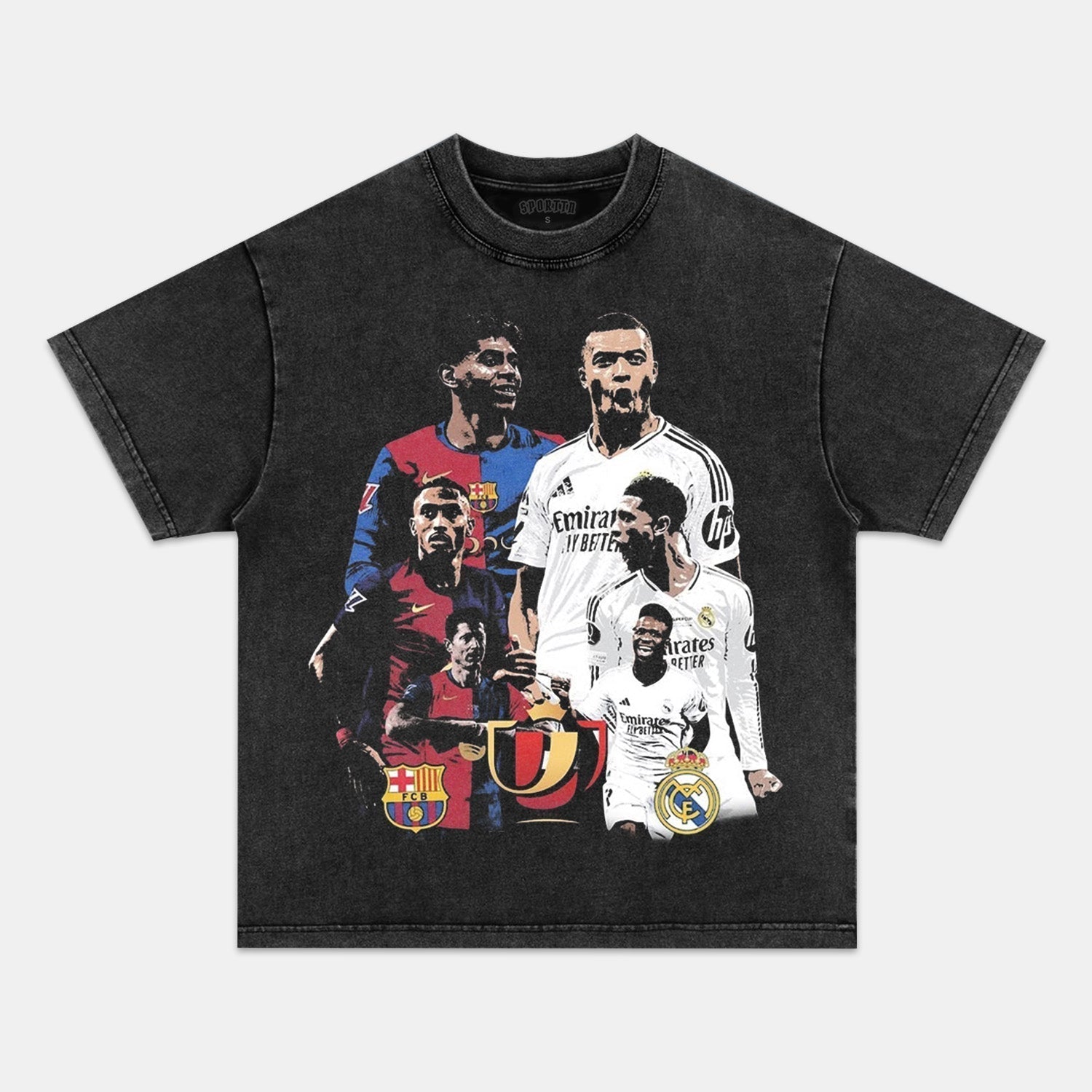 FC BARCELONA & REAL MADRID CF TEE 5.14 Hoodie, Sweatshirt | ZylaModa.com (Image 2)