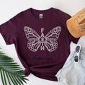 Faith Butterfly Rhinestone Transfer T-Shirts, Hoodie, Sweatshirt | ZylaModa.com