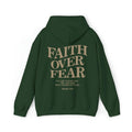 Faith Over Fear Christian 2 Sides Sweatshirt Jesus Hoodie Trendy Hoodie  Aesthetic Clothes Christian Men Hoodie and...