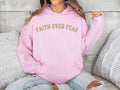 Faith Over Fear Christian Hoodie Bible Verse, Christian Hoodie, Jesus Hoodie For Womenstyle{n002}2 T-Shirts, Sweatshirt
